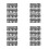 16 Sets Clock Numerals Kit Digital Numbers Replacement For Home Decor 6