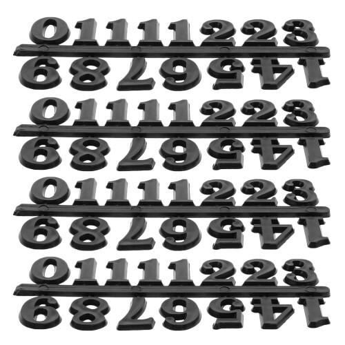 16 Sets Clock Numerals Kit Digital Numbers Replacement For Home Decor 2