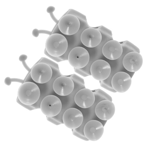 10 Pcs Adjustable Shower Holder Wall Mounted Suction Cup Bracket 2