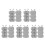 10 Pcs Adjustable Shower Holder Wall Mounted Suction Cup Bracket 7