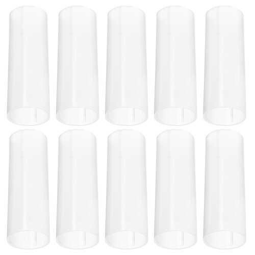 80 Pcs Battery Wrap Plastic Case Protective Spacer Sleeve
