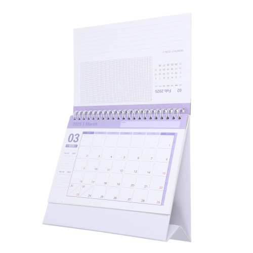 3Pcs Decorative Desk Calendar For Daily Monthly Office Use 2