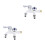 2Pcs Cold Water Faucet Replacement For Washing Machine Dual Outlet 6