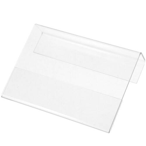 5Pcs Clear Acrylic Name Card Holder For Workplace