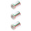 3 Rolls Blank Name Tag Stickers Writing Labels Colorful 8