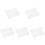 5Pcs Clear Acrylic Name Card Holder For Workplace 4