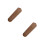 2Pcs Wood Grain Ceiling Fan Replacement For Indoor Use 10