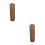 2Pcs Wood Grain Ceiling Fan Replacement For Indoor Use 7