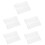 5Pcs Clear Acrylic Name Card Holder For Workplace 8