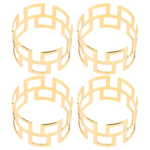 8 Pcs Napkin Ring Party Clasp Serviette Decoration 1