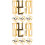 8 Pcs Napkin Ring Party Clasp Serviette Decoration 7