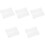 5Pcs Clear Acrylic Name Card Holder For Workplace 5