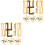 8 Pcs Napkin Ring Party Clasp Serviette Decoration 5