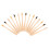 75 Pcs Bamboo Toothbrush Set Soft Bristles Comfortable Grip Portable 2
