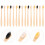 75 Pcs Bamboo Toothbrush Set Soft Bristles Comfortable Grip Portable 11