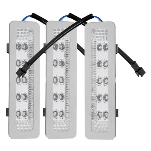 6 Pcs Rectangle High Brightness LED Cooker Lights For Range Hood