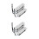 6 Pcs Rectangle High Brightness LED Cooker Lights For Range Hood 8