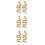 6 Pcs Glitter Rhinestone Snake Patch Applique For Clothing 9