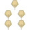 5Pcs Bamboo Woven Fan Portable Summer Fan 8