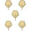 5Pcs Bamboo Woven Fan Portable Summer Fan 10