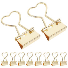 40 Pcs Small Colorful Binder Clips For Bills Organization