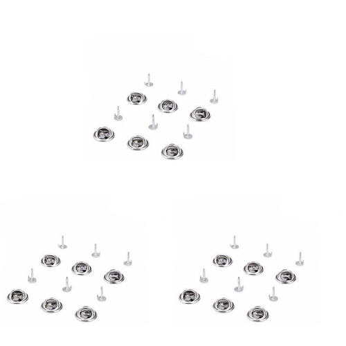 150 Pcs Tie Tacks Blank With Clutch Back 1