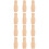 12 Pcs Blank Bamboo Bookmarks For Graffiti 5