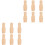 12 Pcs Blank Bamboo Bookmarks For Graffiti 3