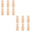12 Pcs Blank Bamboo Bookmarks For Graffiti 6