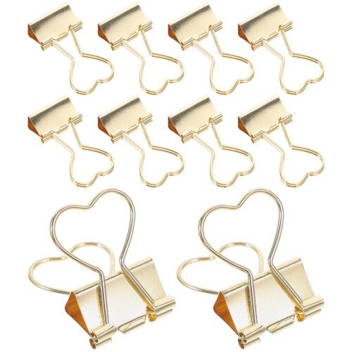 40 Pcs Small Colorful Binder Clips For Bills Organization 1
