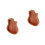 2Pcs Plectrum Holder Guitar Picks Storage Case Light Brown 6