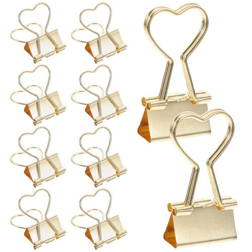 40 Pcs Small Colorful Binder Clips For Bills Organization 2