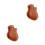 2Pcs Plectrum Holder Guitar Picks Storage Case Light Brown 8