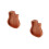 2Pcs Plectrum Holder Guitar Picks Storage Case Light Brown 5