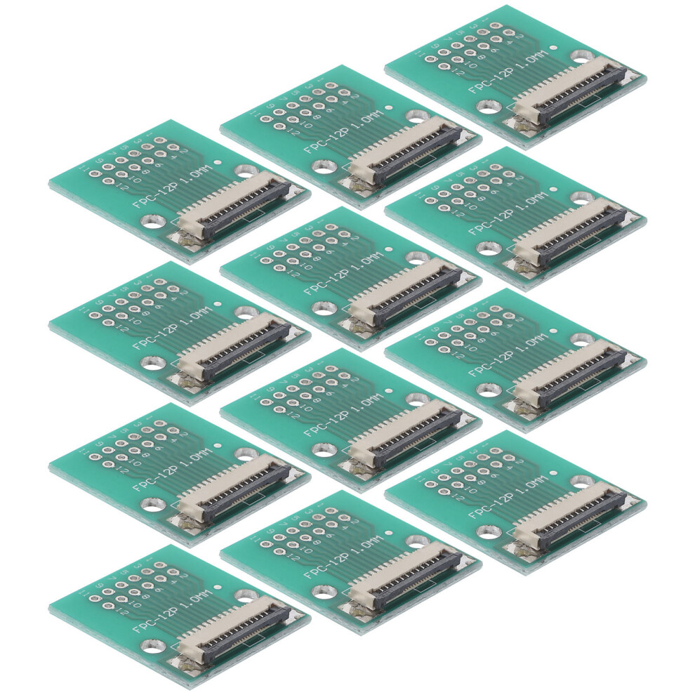 Photos - Cable (video, audio, USB) 50 Pcs Fpc Converter Board 2.54 1.0 Flat Cable Adapter 12P