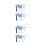 4Sets Plastic Mini Broom Dustpan Set White Home Desktop Cleaning Tools 10