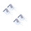 4Sets Plastic Mini Broom Dustpan Set White Home Desktop Cleaning Tools 8
