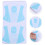 200 Pcs Nail Forms For Uv Gel Tip Extension Self-Adhesive Guide 8