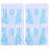 200 Pcs Nail Forms For Uv Gel Tip Extension Self-Adhesive Guide 2