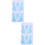 200 Pcs Nail Forms For Uv Gel Tip Extension Self-Adhesive Guide 7