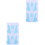 200 Pcs Nail Forms For Uv Gel Tip Extension Self-Adhesive Guide 3