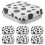 12 Pcs Empty Organizer Iron Sample Box Rectangular Storage Container 1