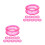 20 Pcs Silicone Finger Protector Rings For Grooming Shears Scissors Pink 8