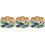 3 Pcs Scarf Ring Buckle Smooth Titanium Steel Dressing Accessory 4