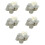 500 Pcs Paper Truffle Wrappers Hollow Candy Packaging Cups 9