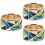 3 Pcs Scarf Ring Buckle Smooth Titanium Steel Dressing Accessory 6