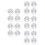 20 Pcs Round Window Temperature Gauge For Indoor Outdoor Use 10