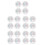 20 Pcs Round Window Temperature Gauge For Indoor Outdoor Use 9