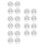 20 Pcs Round Window Temperature Gauge For Indoor Outdoor Use 5
