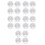 20 Pcs Round Window Temperature Gauge For Indoor Outdoor Use 7